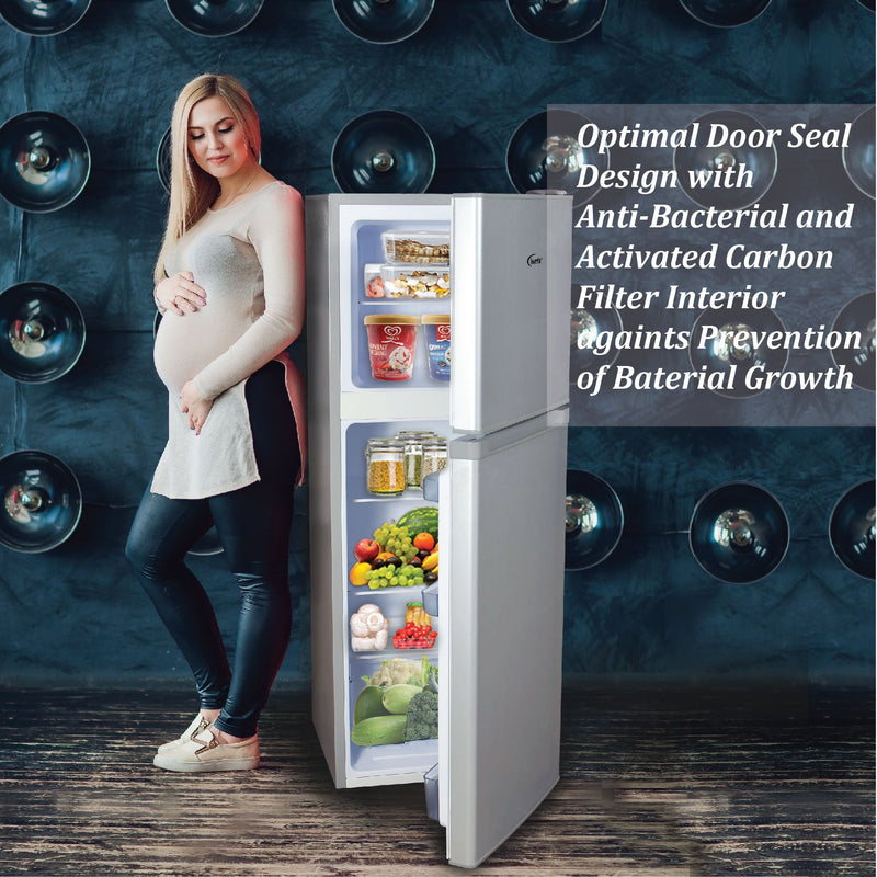 PowerPac 135L 2-Door Mini Bar Fridge PPF136