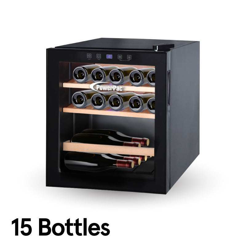 PowerPac 15-Bottle Compressor Wine Chiller PPF15