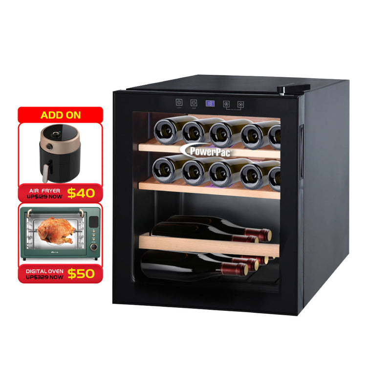 PowerPac 15-Bottle Compressor Wine Chiller PPF15