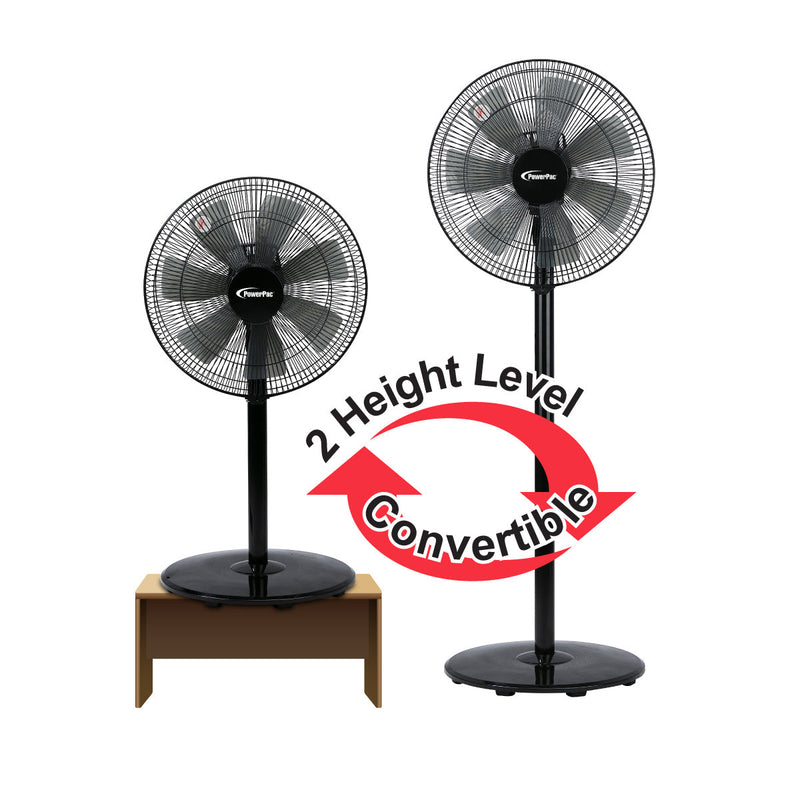 PowerPac 2-in-1 Stand Fan PPFS212