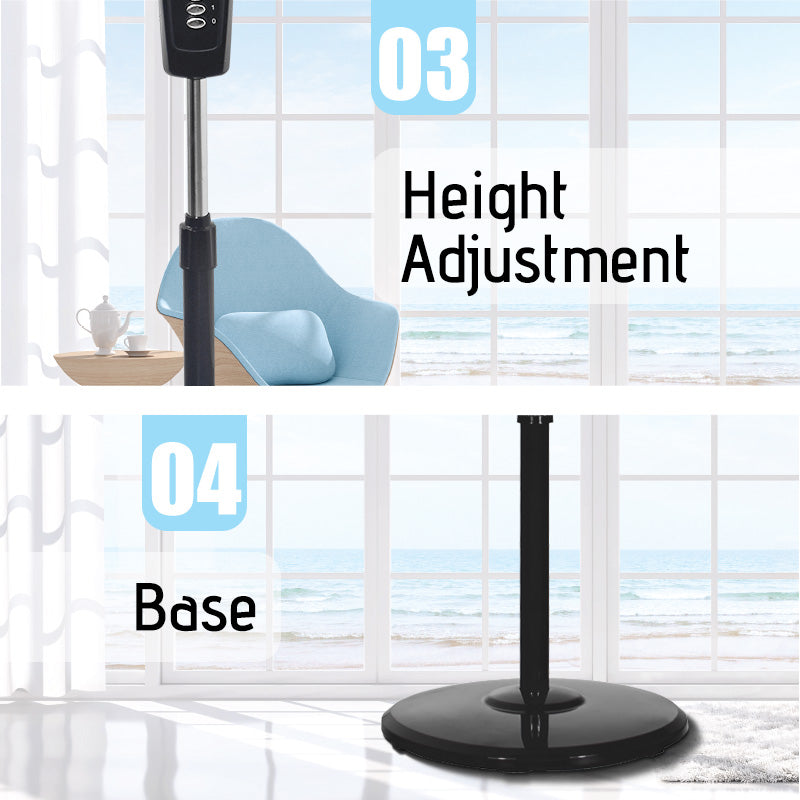 PowerPac 16" Stand Fan PPFS30
