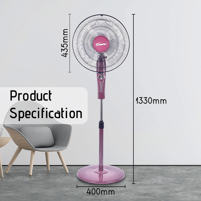 PowerPac 16" Stand Fan PPFS50