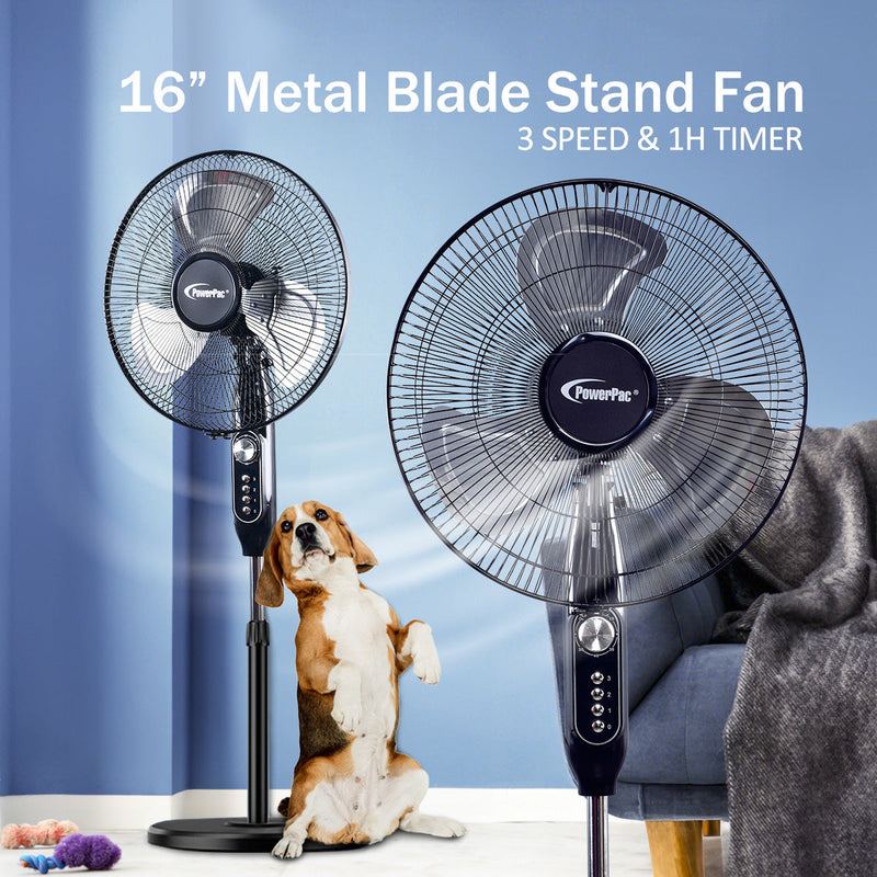 PowerPac 16" Stand Fan PPFS616