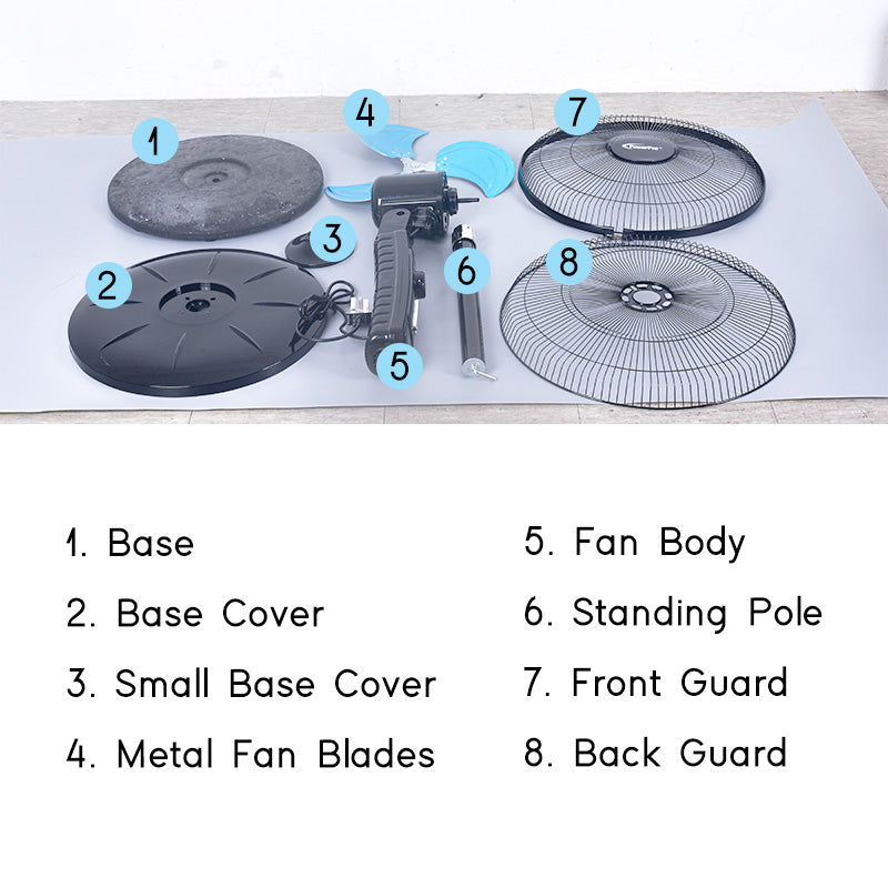 PowerPac 18" Stand Fan PPFS818