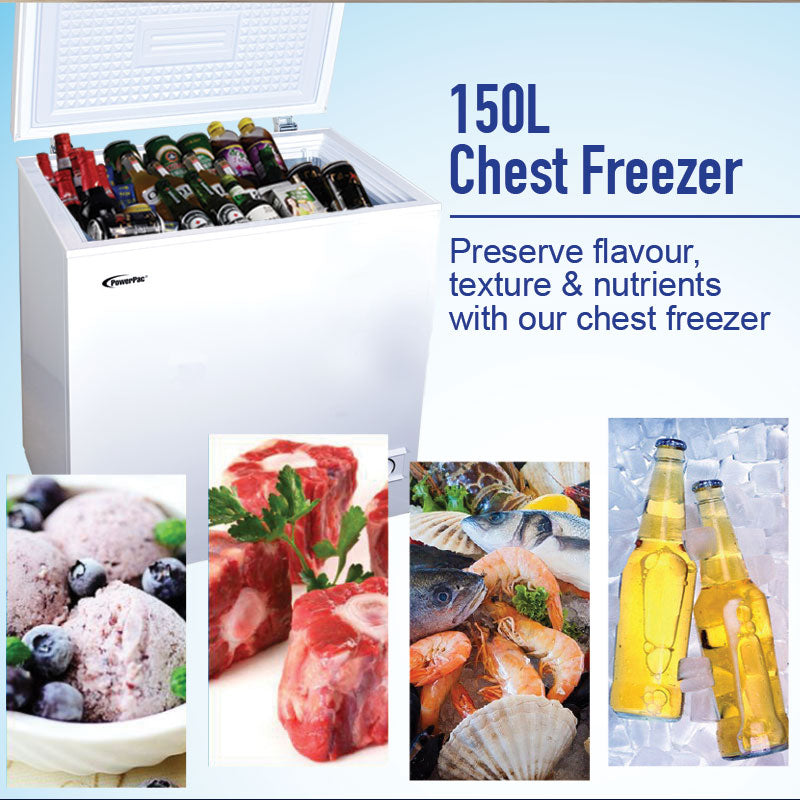 PowerPac 150L Chest Freezer PPFZ150