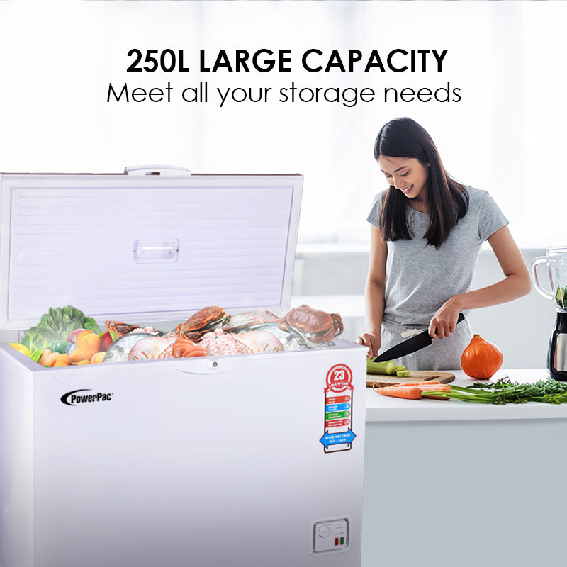 PowerPac 250L Chest Freezer PPFZ250