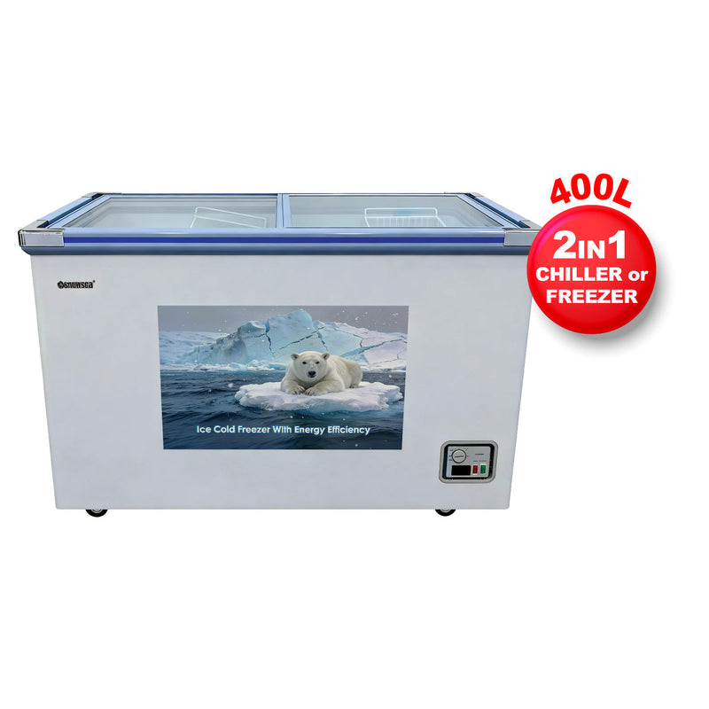 PowerPac 400L Commercial Chest Freezer PPFZ400
