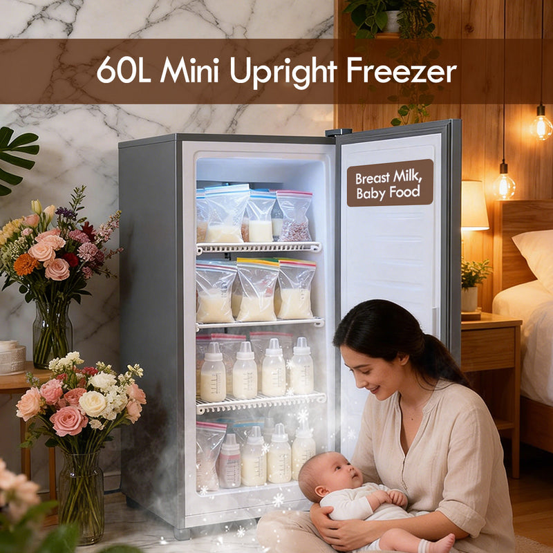 PowerPac Mini Upright Freezer 60L PPFZ60