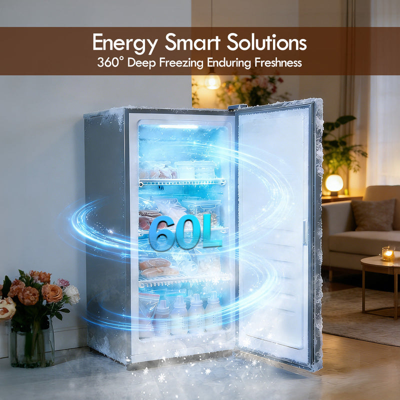PowerPac Mini Upright Freezer 60L PPFZ60