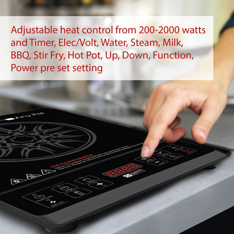 PowerPac 2000W Ceramic Cooker PPIC832