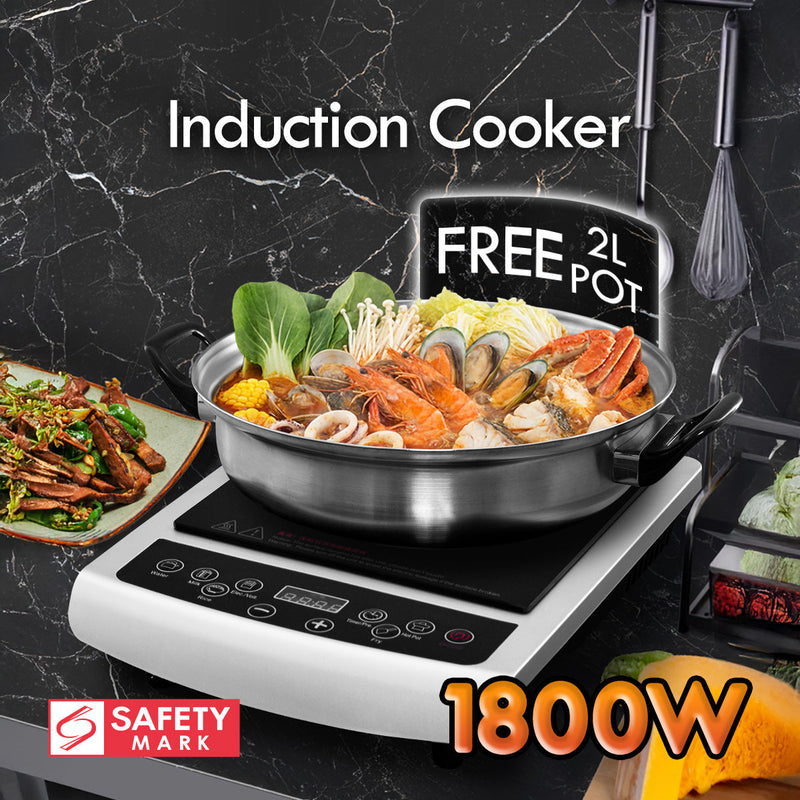 PowerPac Induction Cooker Steamboat PPIC848