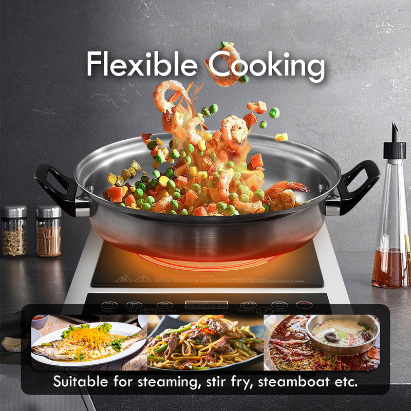 PowerPac Induction Cooker Steamboat with Pots PPIC848