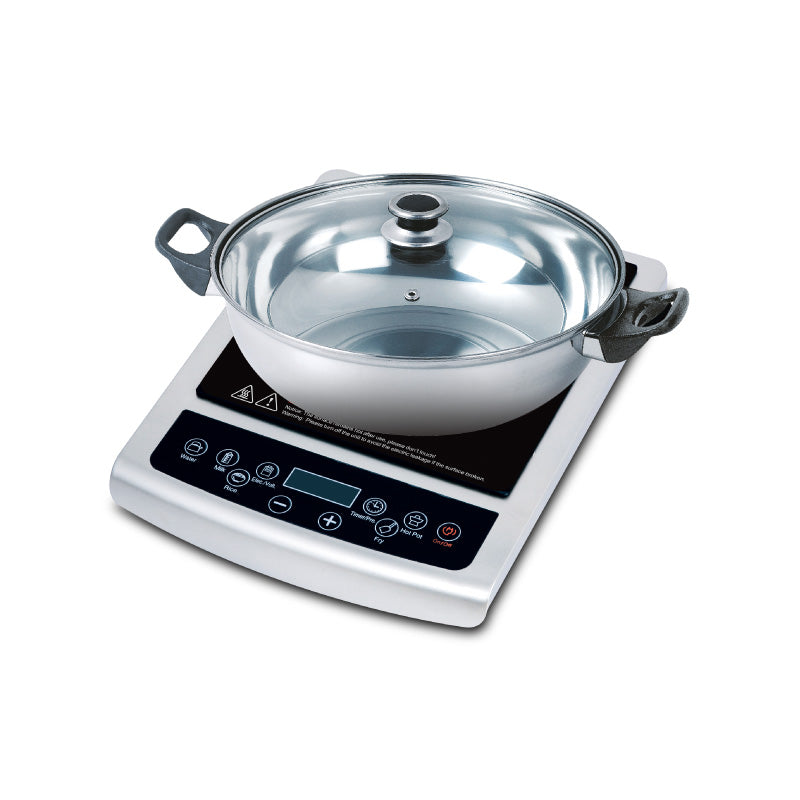 PowerPac Induction Cooker Steamboat with Steamer PPIC848+ Steamer