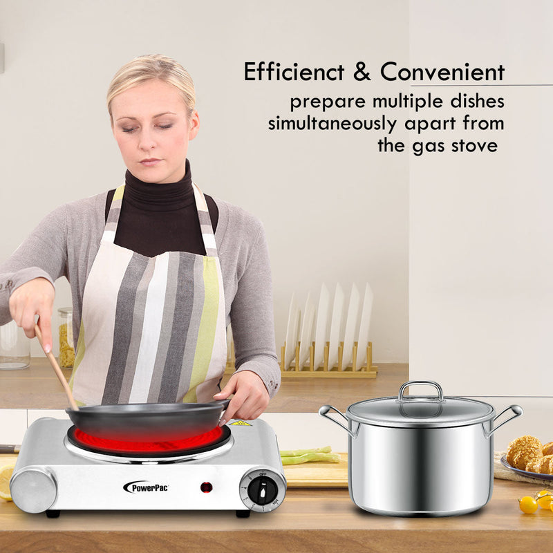 PowerPac 1250W Ceramic Cooker PPIC861