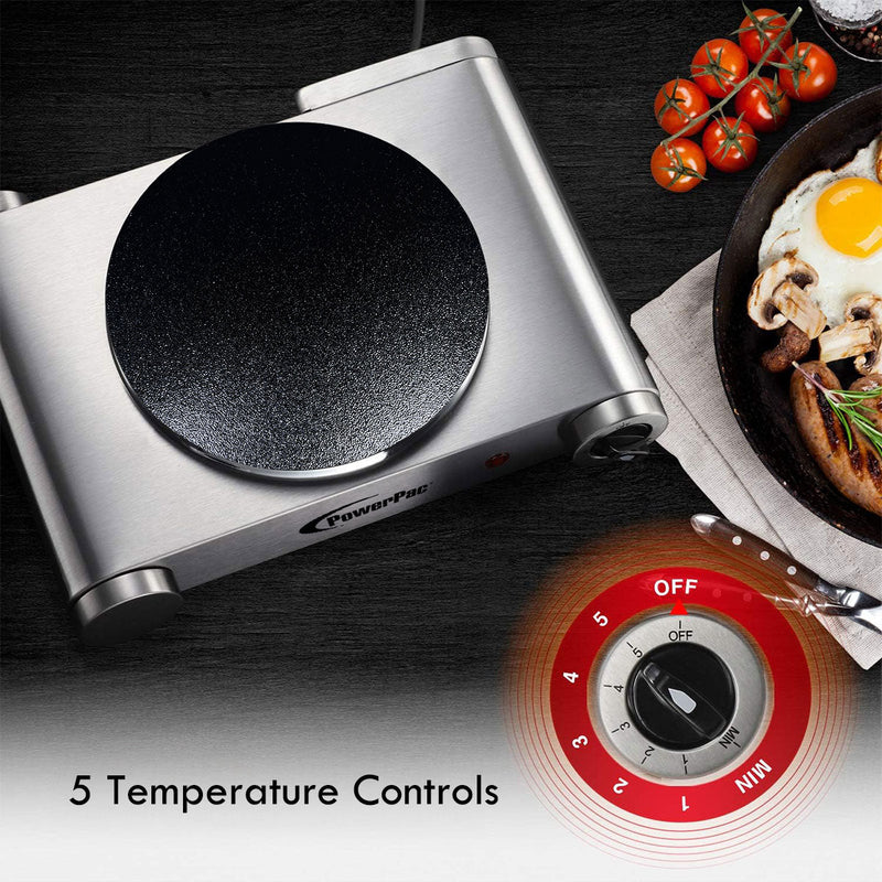PowerPac 1250W Ceramic Cooker PPIC861