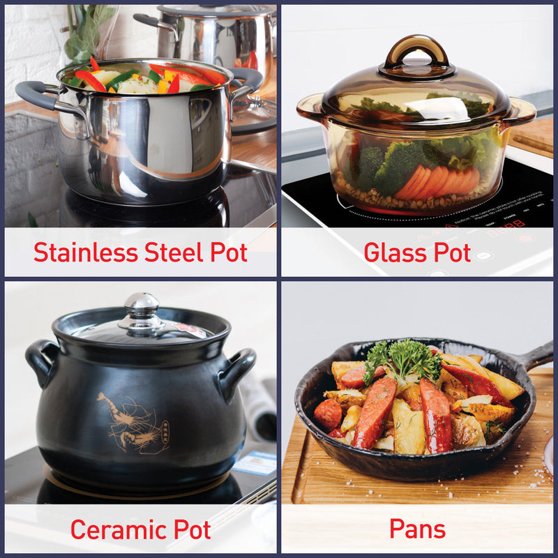 PowerPac Single Stove Ceramic Cooker PPIC861