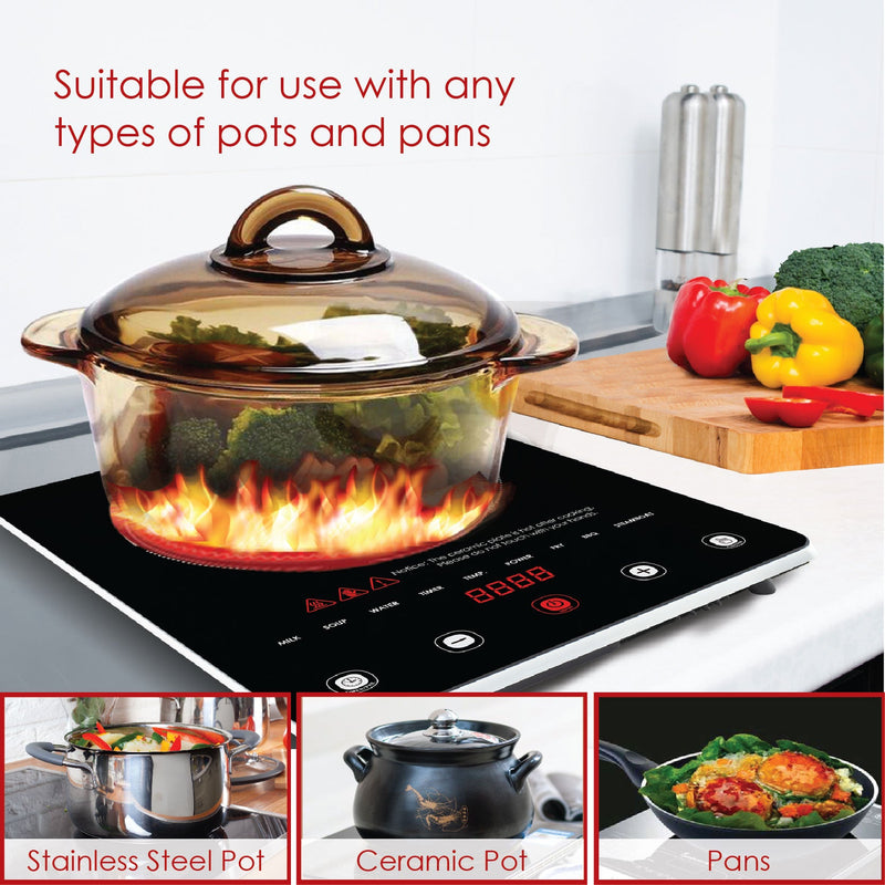 PowerPac 2000W Ceramic Cooker PPIC880