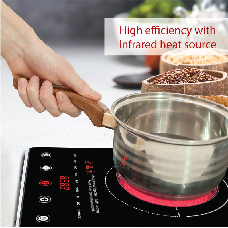 PowerPac 2000W Ceramic Cooker PPIC880