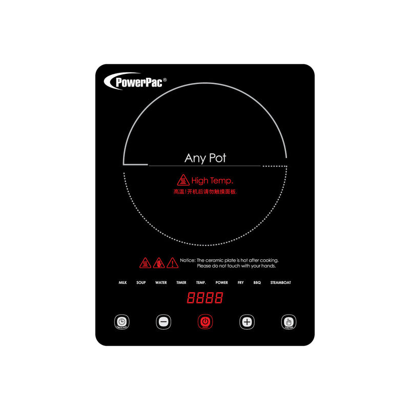 PowerPac 2000W Ceramic Cooker PPIC880