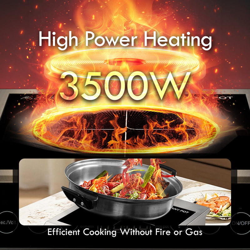 PowerPac 3500W Professional Ceramic Cooker PPIC885