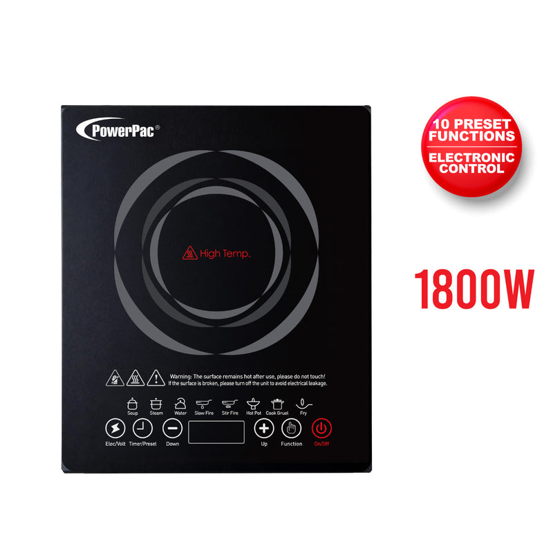 PowerPac Induction Cooker PPIC888A