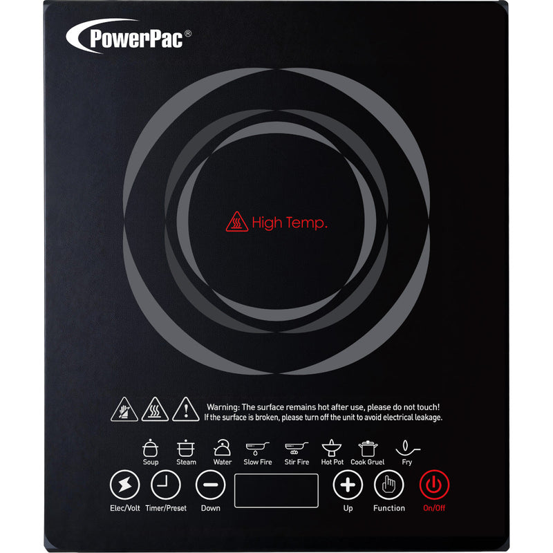 PowerPac 1800W Induction Cooker PPIC888A