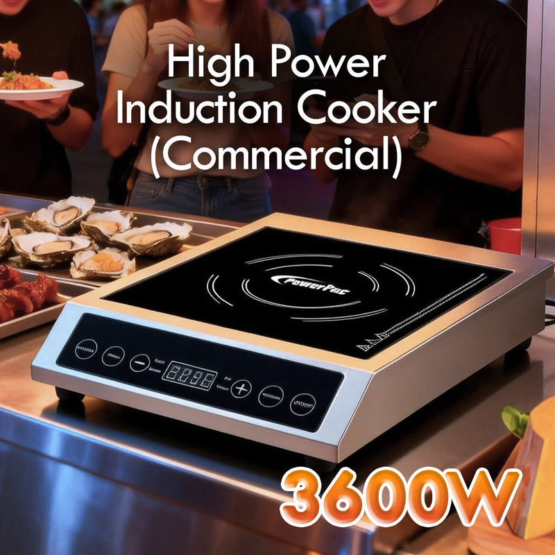 PowerPac 3600W Induction Cooker PPIC889
