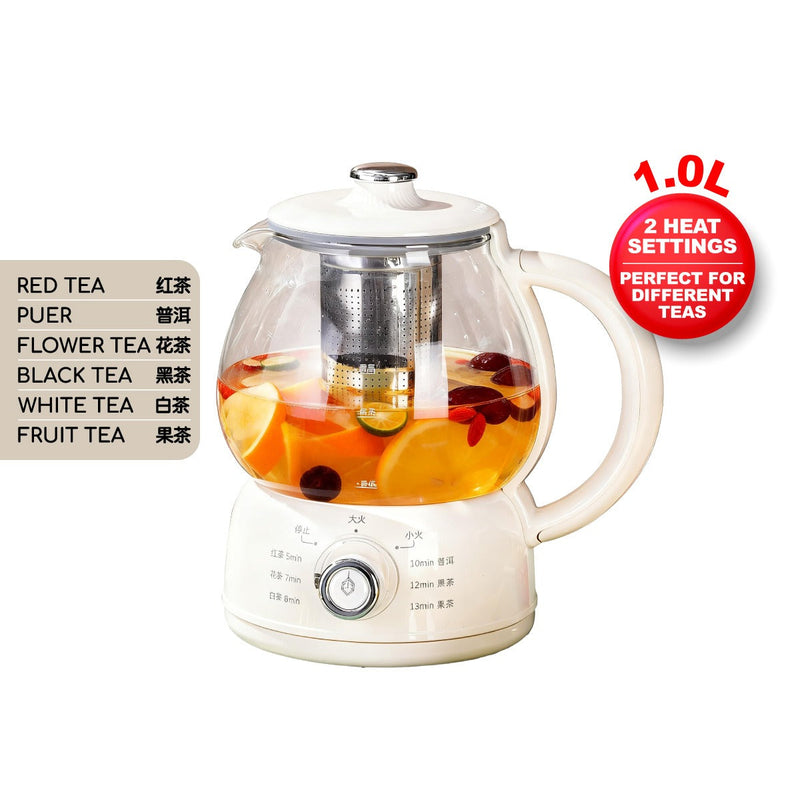 PowerPac 1.0L Electric Health Kettle Jug PPJ2017