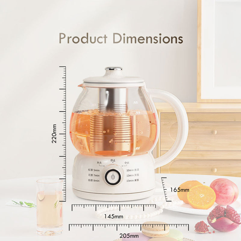 PowerPac 1.0L Electric Health Kettle Jug PPJ2017