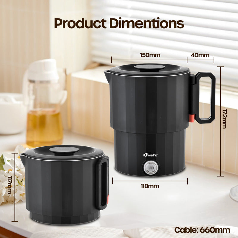 PowerPac 1.0L Foldable Travel Multi Cooker PPJ2025
