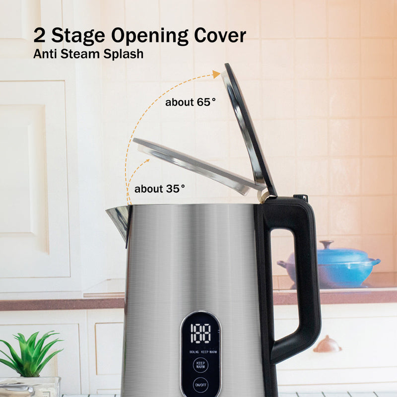 PowerPac 1.7L Digital Kettle Jug PPJ2032