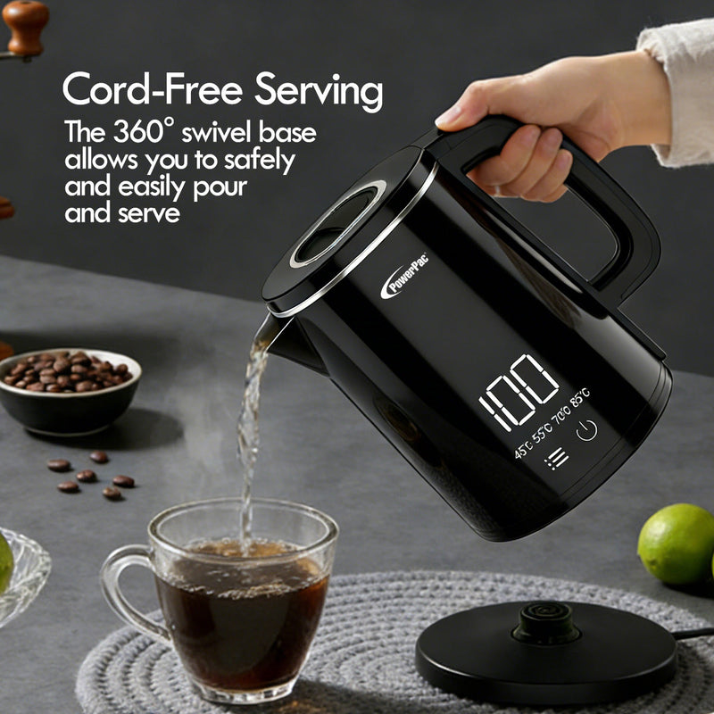 PowerPac 1.8L Digital Kettle Jug PPJ2035