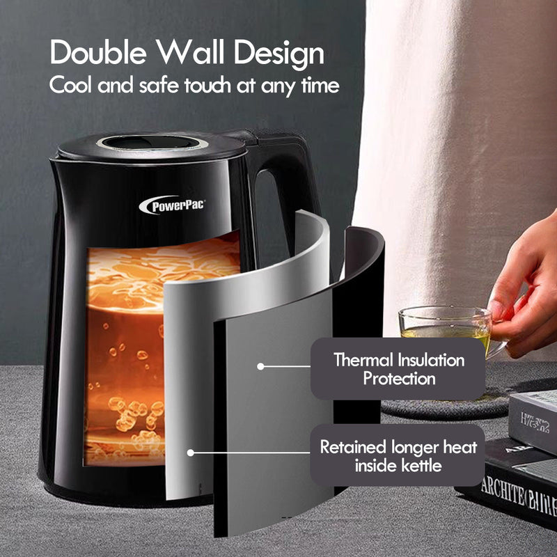PowerPac 1.8L Digital Kettle Jug PPJ2035