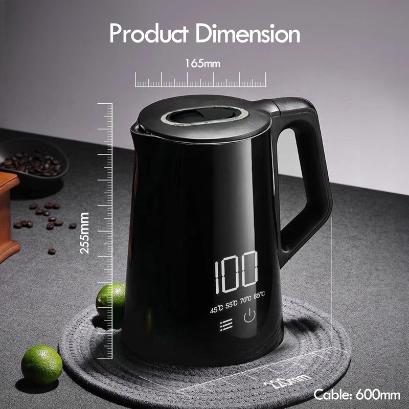 PowerPac 1.8L Digital Kettle Jug PPJ2035