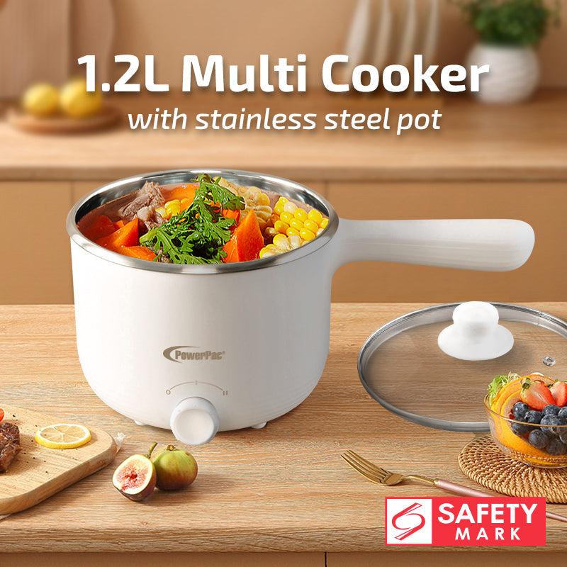 PowerPac 1.2L Multi Cooker Steamboat PPJ3013