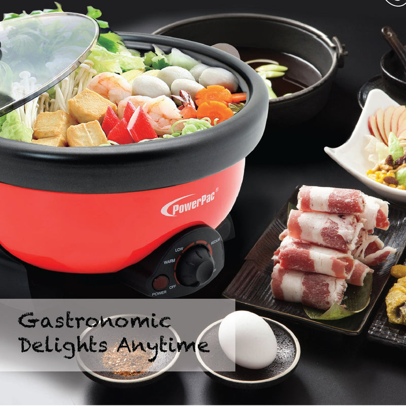 PowerPac 2L 2-in-1 Multi Cooker Steamboat PPMC181