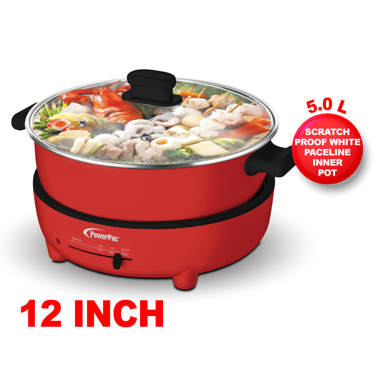PowerPac 5L Steamboat & Multi Cooker PPMC185