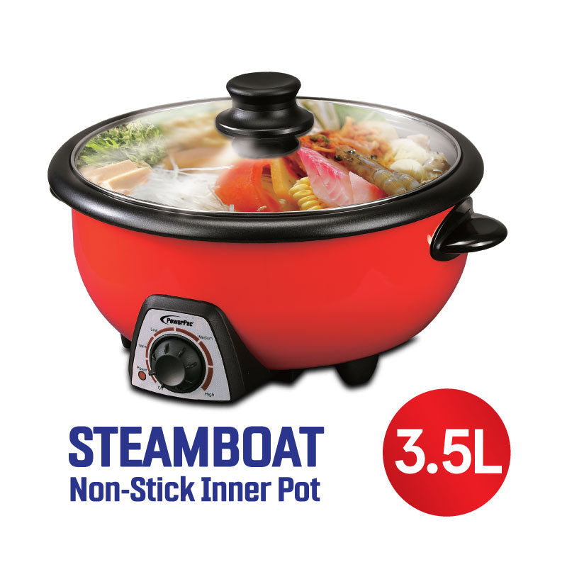 PowerPac 3.5L Steamboat Multi Cooker PPMC282A