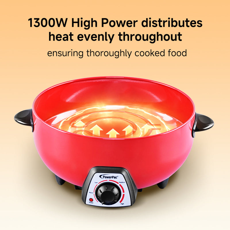 PowerPac 3.5L Steamboat Multi Cooker PPMC282A
