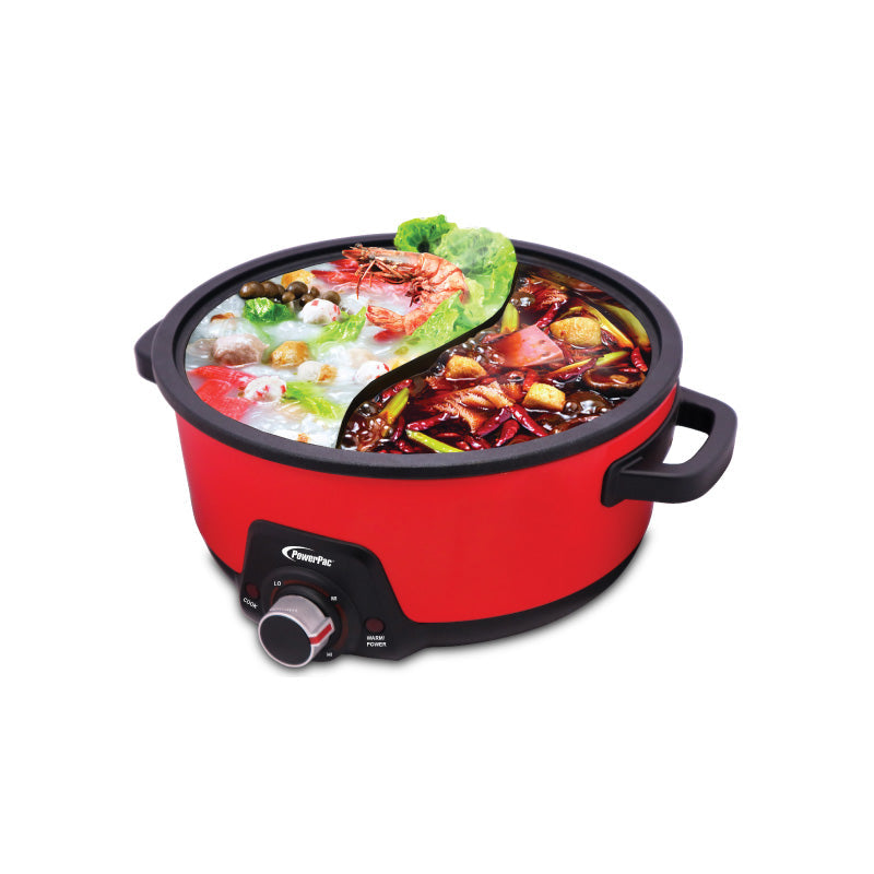 PowerPac 5L Steamboat & Multi Cooker with Yuanyang Pot PPMC633