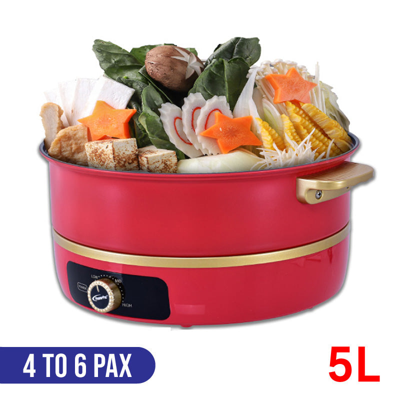 PowerPac 5L Steamboat and Multi Cooker PPMC718