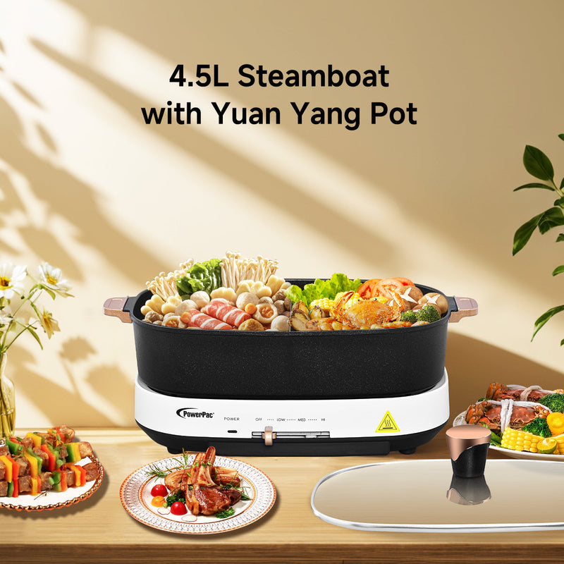 PowerPac 4.5L Steamboat & Multi Cooker PPMC768