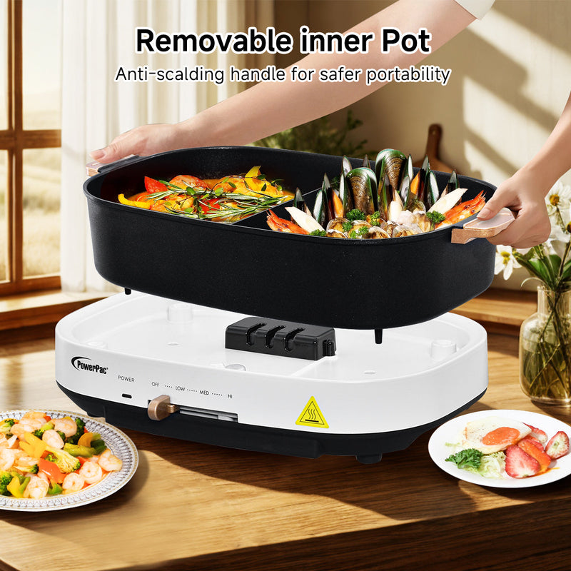 PowerPac 4.5L Steamboat & Multi Cooker PPMC768