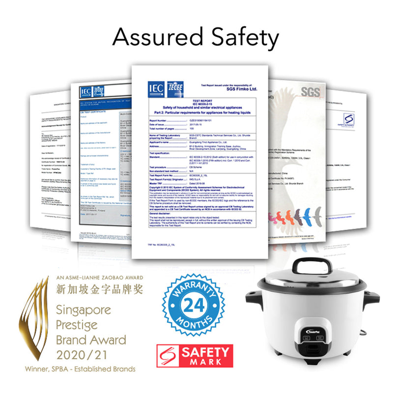 PowerPac 10L Rice Cooker PPRC100