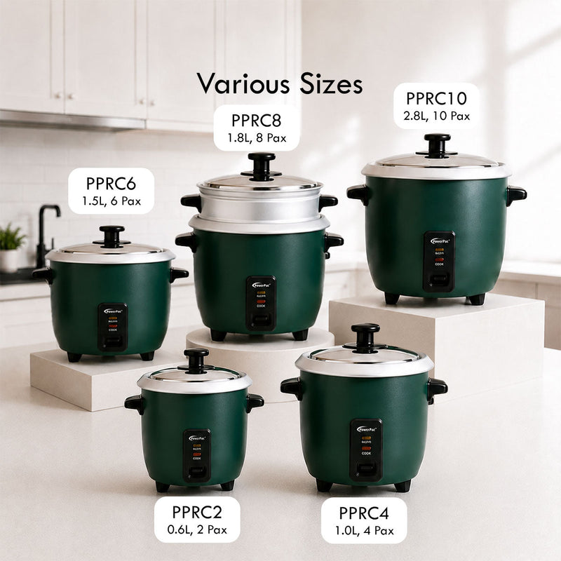 PowerPac 2.8L Rice Cooker PPRC10