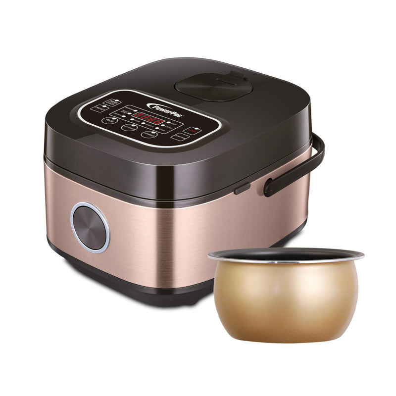 PowerPac 1.8L Multi-Purpose Digital Rice Cooker PPRC318