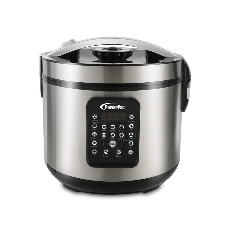 PowerPac 1.8L Digital Rice Cooker PPRC38B
