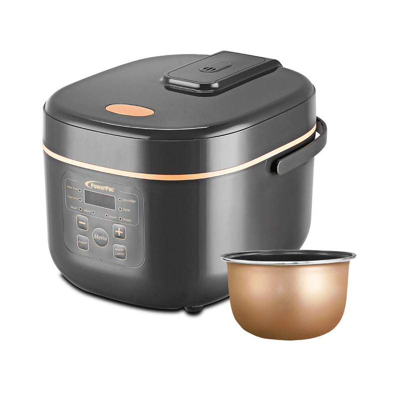 PowerPac 1.8L Multi-Purpose Digital Rice Cooker PPRC538
