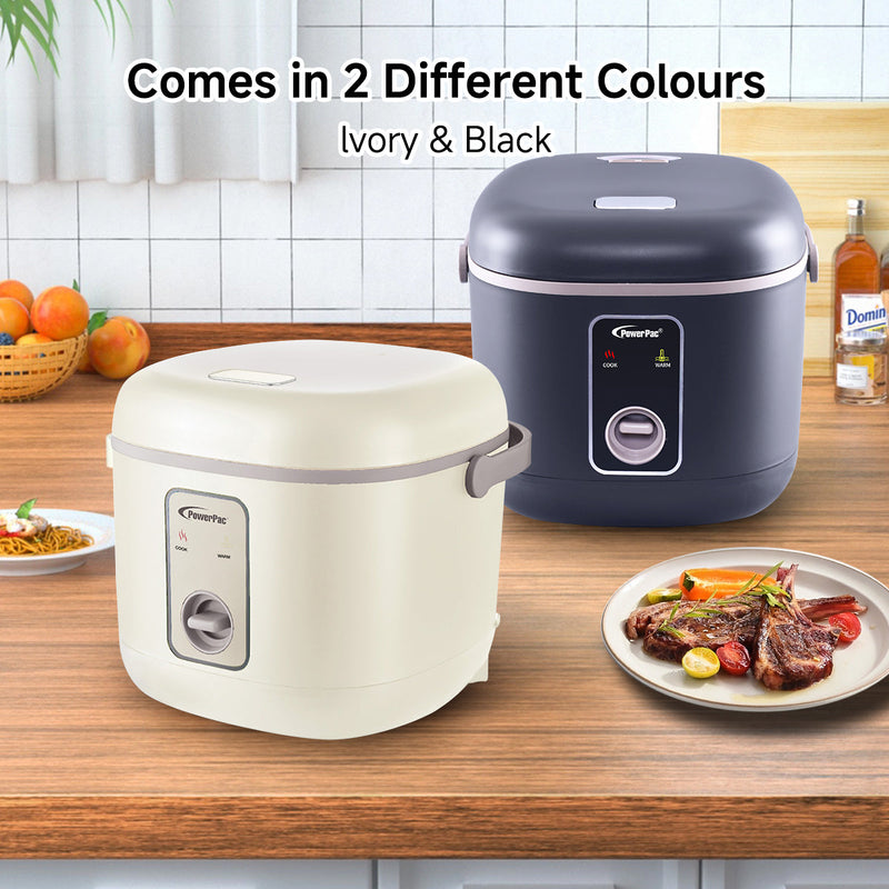 PowerPac 0.8L Rice Cooker PPRC610