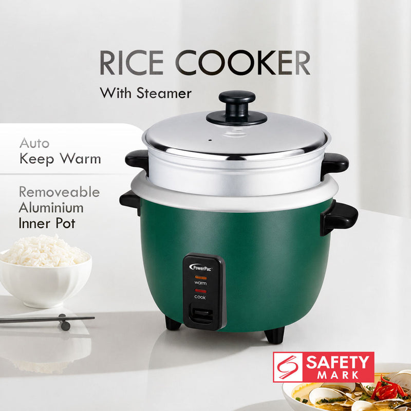 PowerPac 1.8L Rice Cooker PPRC8